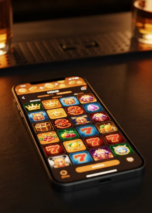 A vibrant and modern interface of 77Bet Casino showcasing diverse crypto gaming options tailored for players.